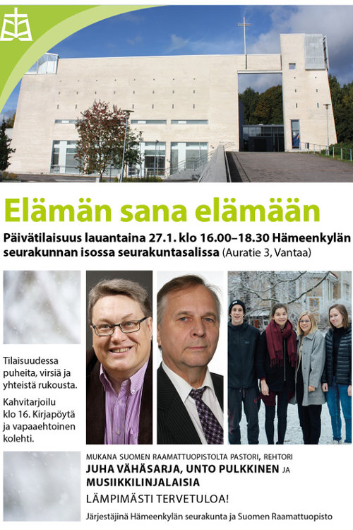 Elämän sana elämään -tapahtuma Elämän sana elämään -tapahtuma