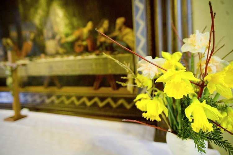 Kiirastorstain ehtoollinen Pyhän Laurin kirkossa Kiirastorstain ehtoollinen Pyhän Laurin kirkossa