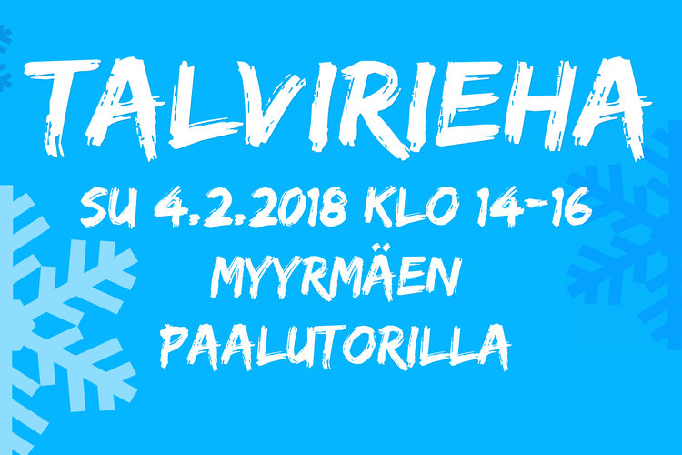 Talvirieha Paalutorilla Talvirieha Paalutorilla