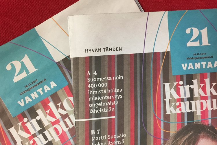 Kirkko ja kaupunki -lehtiä