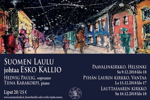 Suomen Laulun joulukonsertti Suomen Laulun joulukonsertti