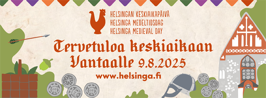 Helsingan X keskiaikapäivä Vantaan Pyhän Laurin kirkolla Helsingan X keskiaikapäivä Vantaan Pyhän Laurin kirkolla.