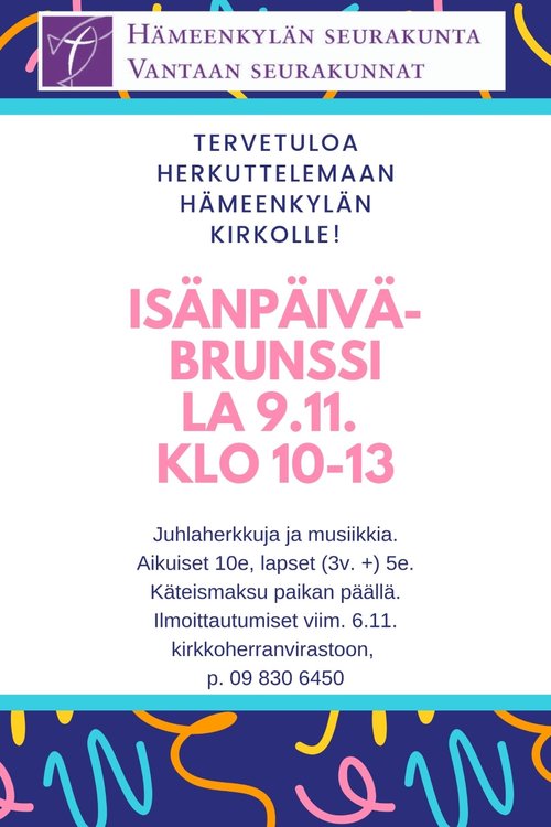 Isänpäiväbrunssi Isänpäiväbrunssi