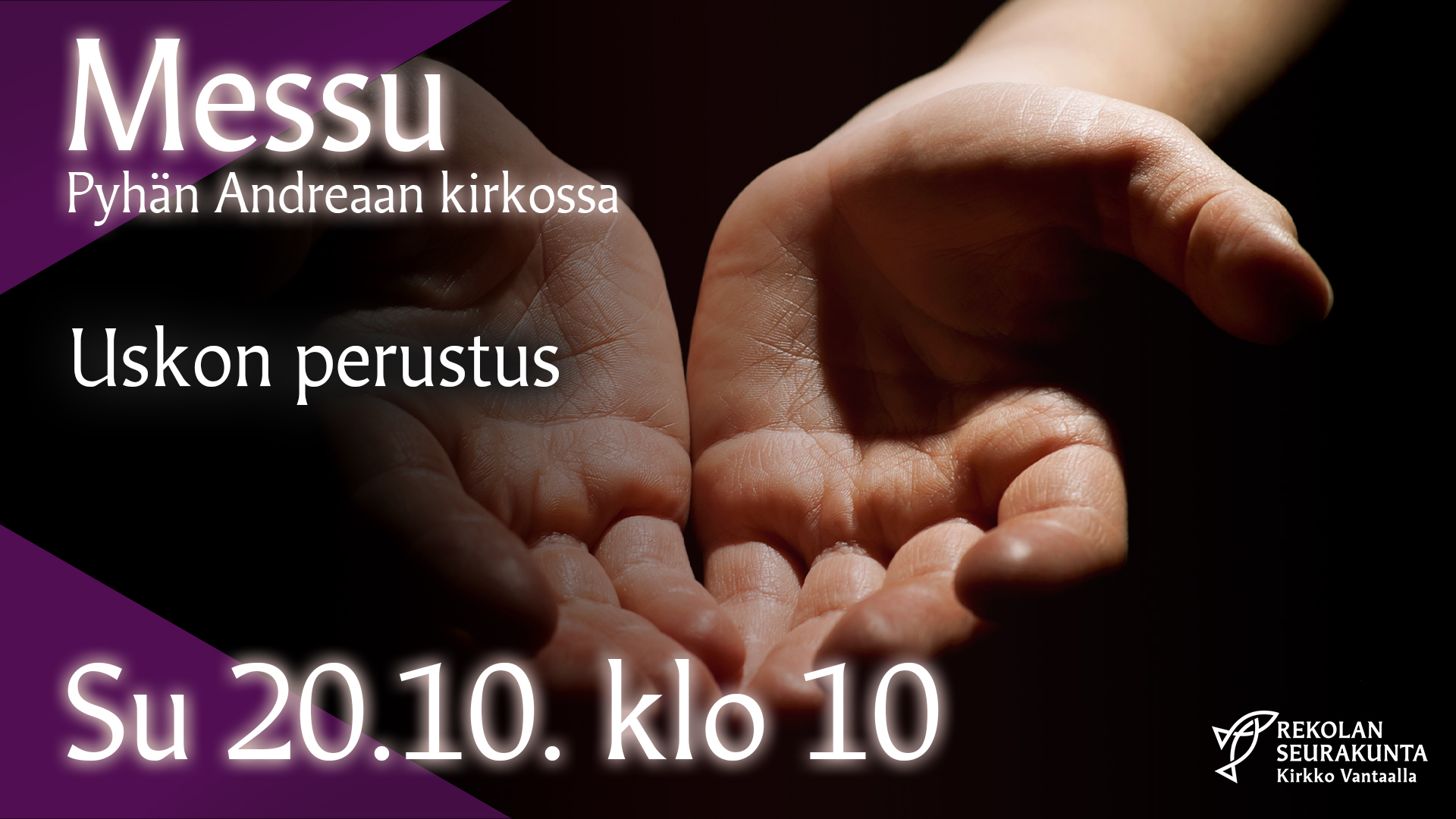 Messu Rekolan kirkossa