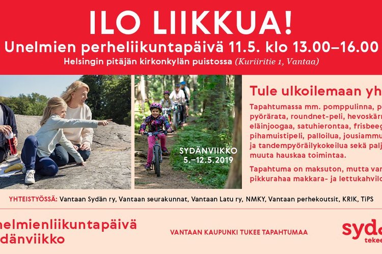 Unelmien perheliikuntapäivä Unelmien perheliikuntapäivä