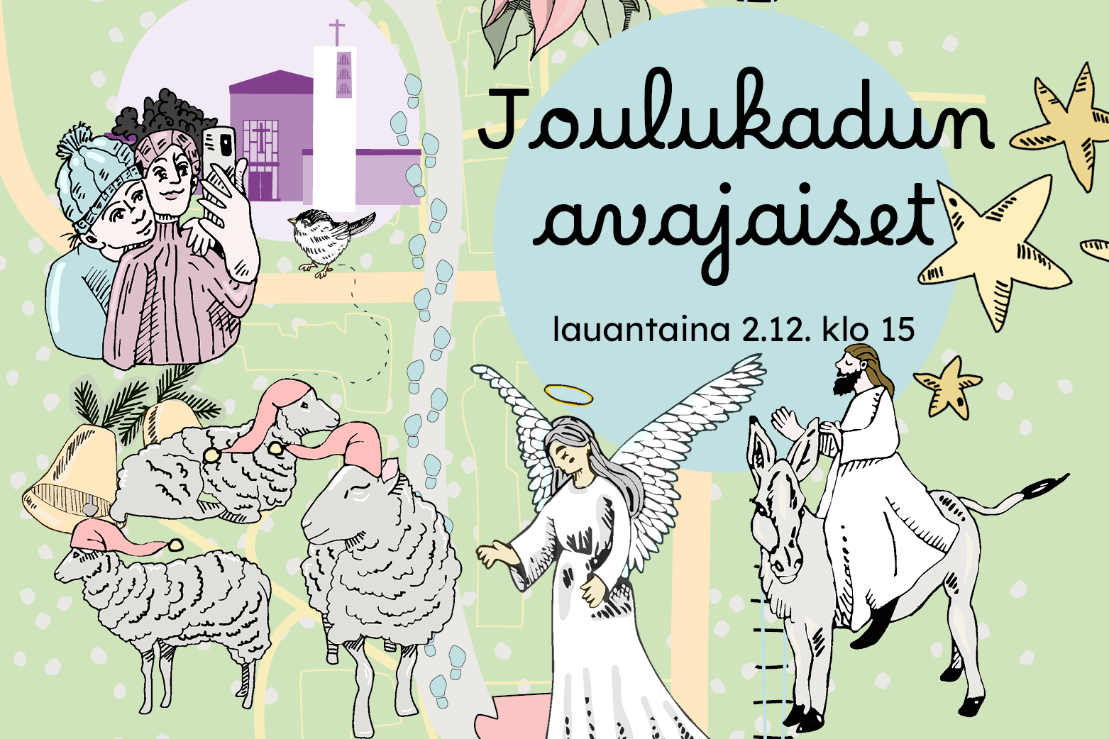 Joulukadun avajaiset lauantaina 2.12.2023 klo 15