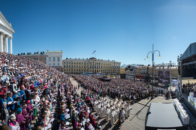 Helsingin hiippakunnan 60-vuotisjuhlamessu Helsingin hiippakunnan 60-vuotisjuhlamessu