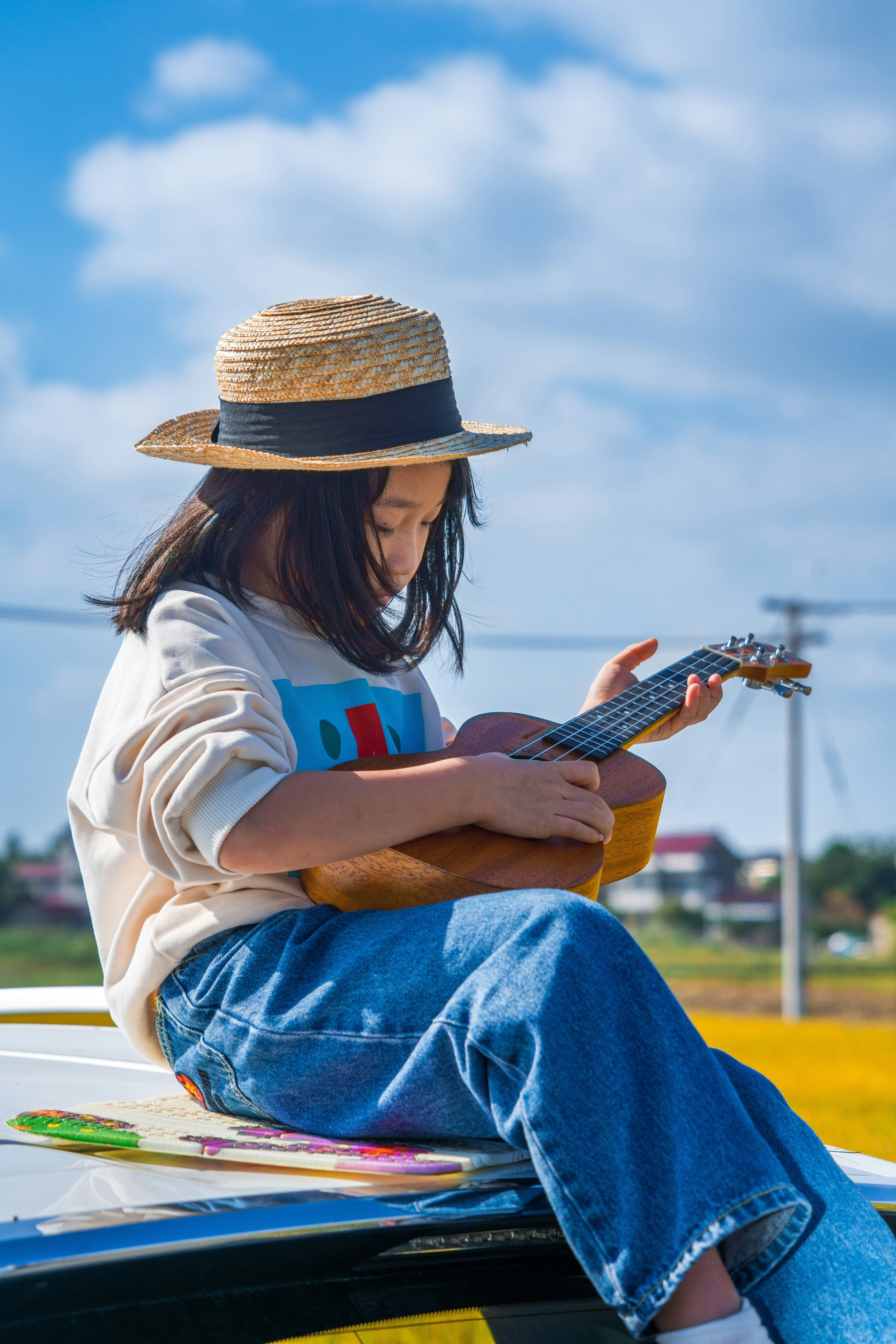 Ukulele-kerho alakoululaisille ukulele