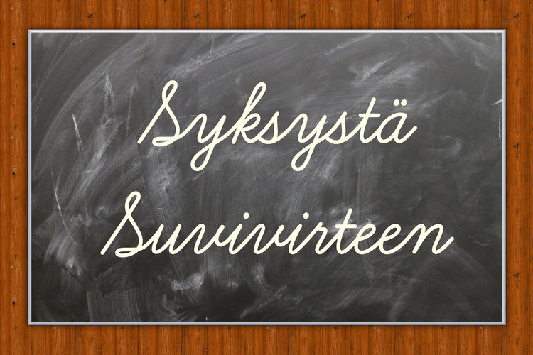 Syksystä Suvivirteen -runomatinea Syksystä Suvivirteen -runomatinea