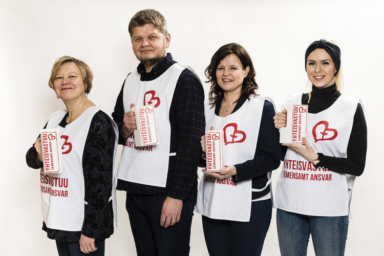 Yhteisvastuukeräys 2019 on käynnissä. Tule kerääjäksi. Lisätiedot Vapaaehtoiset-sivulta.