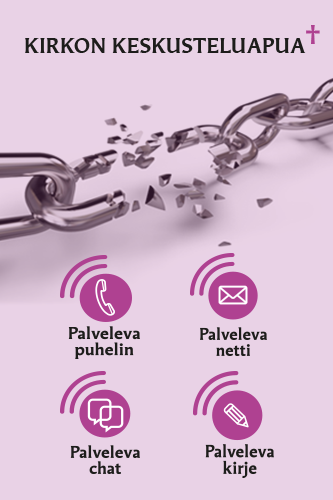Kirkko tarjoaa keskusteluapua