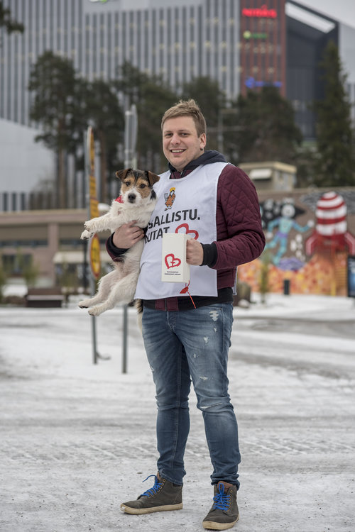 Toomas Takala ja keräyslipas