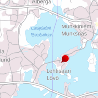 Lehtisaaren kartta