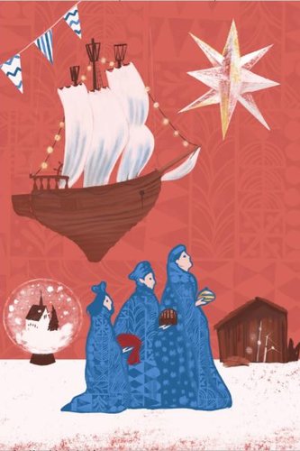 Kuva: Joulukalenterin pääkuva kuvittaja Maria Sann.